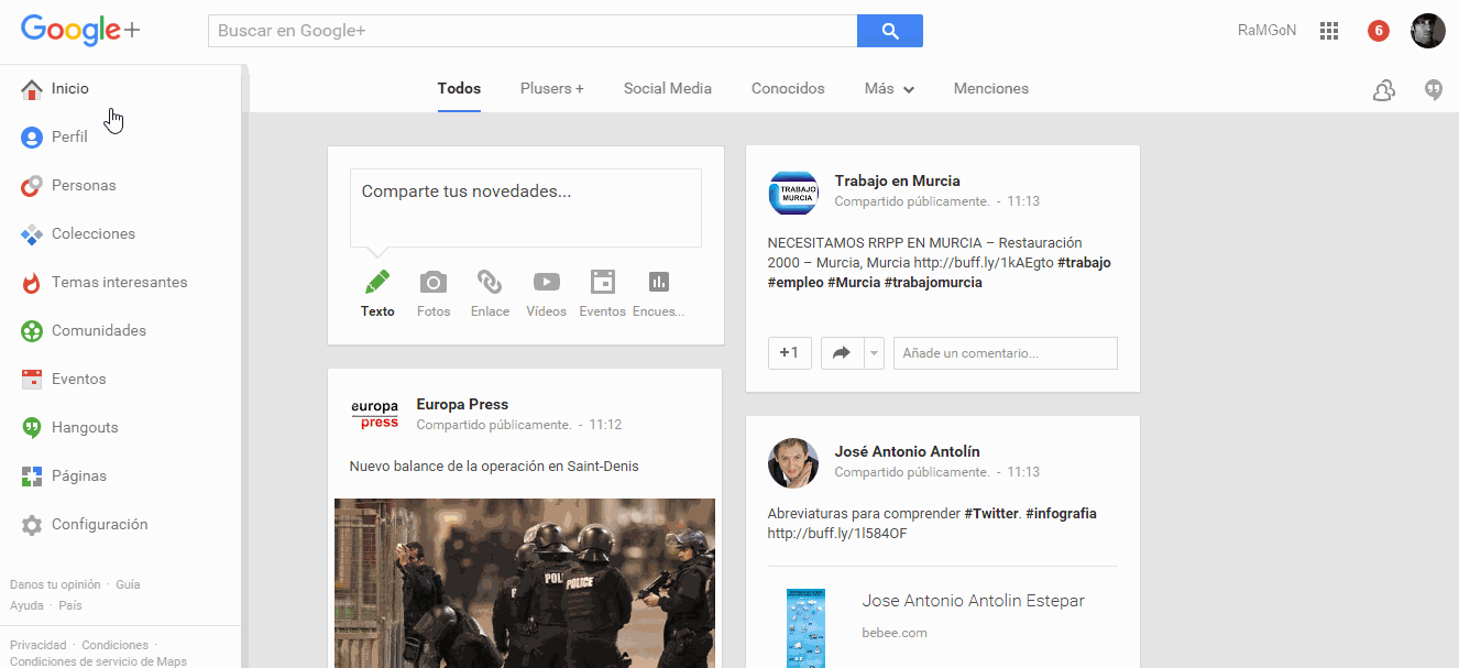 Como conseguir el nuevo google Plus