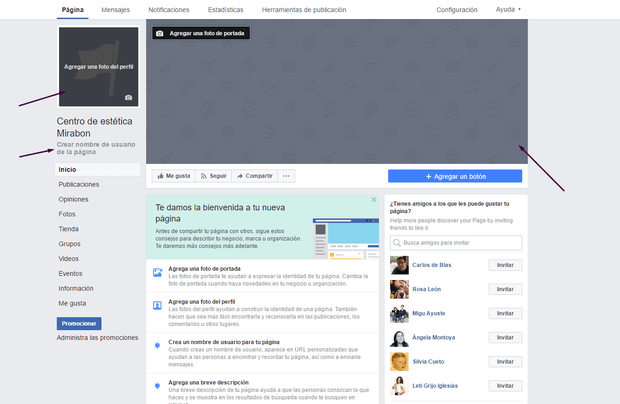 Cómo configurar la página de Facebook Cómo configurar la página de Facebook